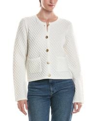Michael Stars - Cera Honeycomb Stitch Cardigan - Lyst