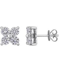 Created Forever - 14K 2.00 Ct. Tw. Lab-Grown Diamond Stud Earrings - Lyst