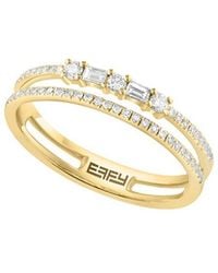 Effy Fine Jewelry - 14K 0.78 Ct. Tw. Diamond & Ruby Ring - Lyst