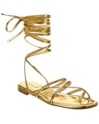 Michael Kors - Collection Jade Runway Leather Sandal - Lyst