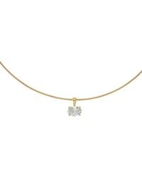 By Adina Eden - 14K 2.00 Ct. Tw. Lab-Grown Diamond Necklace - Lyst