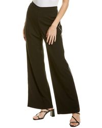 Adrianna Papell Pearl Crepe Pant - Black