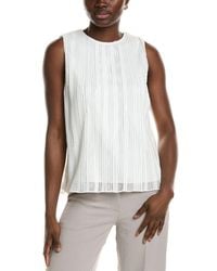 Theory - Pleated Shell Top - Lyst