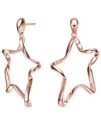 Genevive Jewelry - Two-tone Earrings - Lyst
