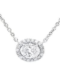 Diana M. Jewels - Fine Jewelry 14k 0.85 Ct. Tw. Diamond Necklace - Lyst