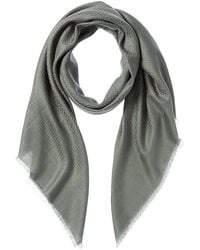 Givenchy - 4G Square Large Wool & Silk-Blend Scarf - Lyst