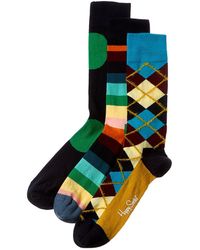 Happy Socks - 3pk Classics Socks Gift Set - Lyst
