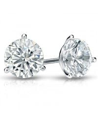 Diana M. Jewels - Fine Jewelry 14k White Gold 2.00 Ct. Tw. Diamond Earrings - Lyst