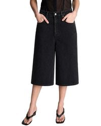 Kenneth Cole - High Rise Fly Front Culotte Short - Lyst
