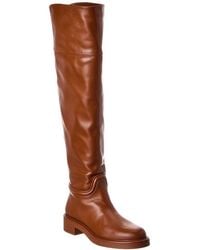 Stuart Weitzman - Celia Leather Over-The-Knee Riding Boot - Lyst