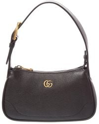 Gucci - Aphrodite Small Leather Shoulder Bag - Lyst