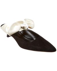 the row coco suede mules