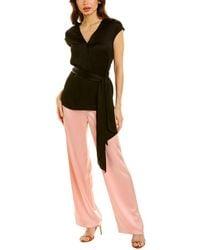 St. John - Crinkle Top - Lyst