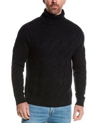 Reiss - Alston Cable Wool-Blend Roll Neck Sweater - Lyst