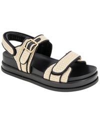 BCBGeneration - Bara Raffia Sandal - Lyst