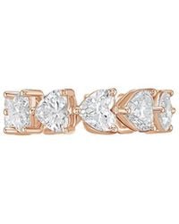 Diana M. Jewels - Diana M. 14K Rose 19.00 Ct. Tw. Lab-Grown Diamond Ring - Lyst