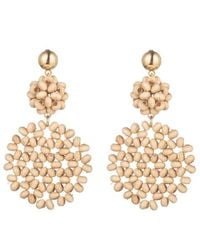 Eye Candy LA - Seed Bead Drop Earrings - Lyst