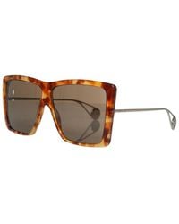 Gucci - Havana Oversized Sunglasses (Authentic Pre-Loved) - Lyst