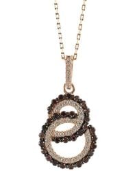 Suzy Levian CZ Jewelry - Suzy Levian Silver Cz Pendant Necklace - Lyst