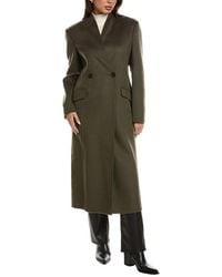 Lamarque - Double Face Wool-Blend Coat - Lyst