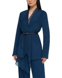 Lafayette 148 New York - Plus Silk-Blend Cardigan Jacket - Lyst