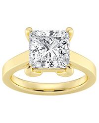 Lab Grown Diamonds - 14K 4.00 Ct. Tw. Lab-Grown Diamond Solitaire Engagement Ring - Lyst