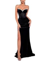 LOEY - Embellished Maxi Dress - Lyst