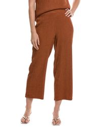 Anne Klein - Pull-On Wide Leg Crop Pant - Lyst