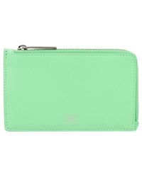 Balenciaga - Envelope Long Leather Card Holder - Lyst