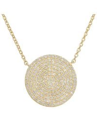 Diana M. Jewels - Fine Jewelry 14k 0.12 Ct. Tw. Diamond Necklace - Lyst