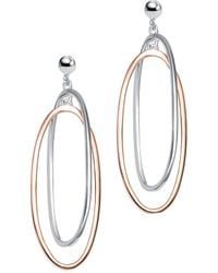 Rachel Glauber - 18k Rose Gold Vermeil Earrings - Lyst