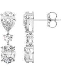 VOWE - 14K 9.00 Ct. Tw. Lab-Grown Diamond Earrings - Lyst