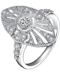 Genevive Jewelry - Silver Ring - Lyst