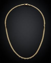 Italian Gold - 14k Mariner Link Necklace - Lyst