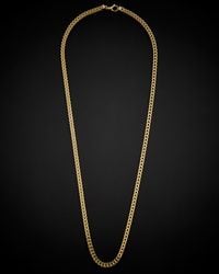 Italian Gold - 14k Franco Link Necklace - Lyst