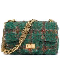 Tiffany & Fred Paris - Wool & Leather Crossbody - Lyst