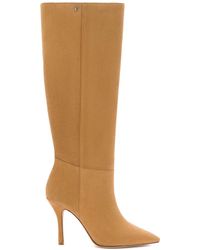 Larroude - Larroudé Kate Leather Boot - Lyst