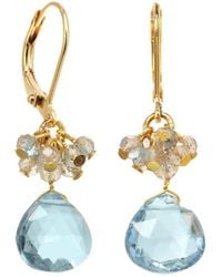 Rachel Reinhardt Jewelry - Gemstone Cluster Earrings - Lyst