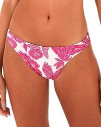 FARM Rio - Tropical Woodcut Reversible Bikini Bottom - Lyst