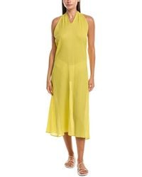 Natori - Gauze Maxi Halter Dress - Lyst