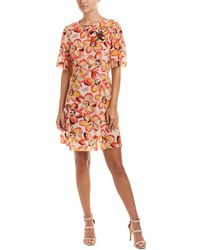 Paule Ka Silk Dress - Multicolour