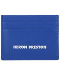 Heron Preston - Hp Tape Leather Card Holder Wallet - Lyst