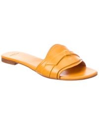 Alexandre Birman - Padded Clarita Leather Slide - Lyst