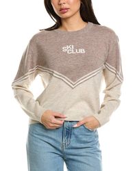 Brodie Cashmere - Ski Club Wool & Cashmere-Blend Sweater - Lyst