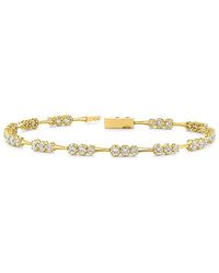 Lab Grown Diamonds - 14K 1.97 Ct. Tw. Lab-Grown Diamond Tennis Bracelet - Lyst