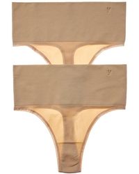 Yummie - 2Pk Ultralight Seamless Thong - Lyst