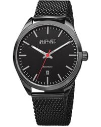 August Steiner - Stainless Steel Mesh Watch - Lyst