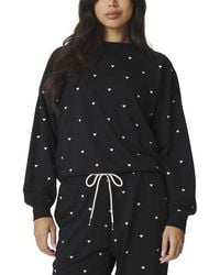 Splendid - Love Lounge Emb Pullover - Lyst