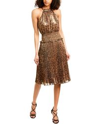 bcbg stitch scarf shift dress