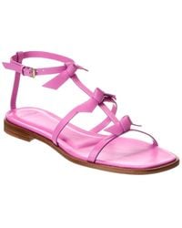 Alexandre Birman - Slim Lolita Leather Sandal - Lyst
